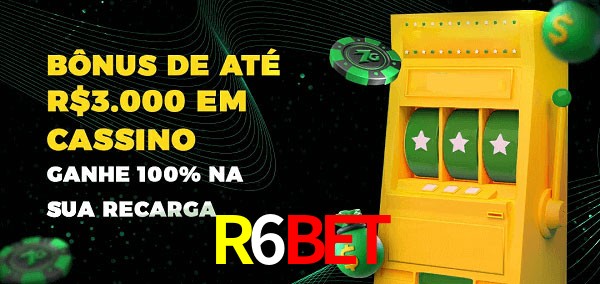 R6Bet melhor bônus de depósito
